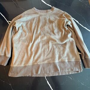 Aerie Olive‎ Green Crewneck Sweater